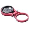 Dymoece Adjustable Out Front Computer Mount,Bicycle Extended Mount，Bike Stem Mount for Wahoo Elemnt,Elemnt Bolt and Elemnt Mini (Stem-Adjustable-WH-Red)