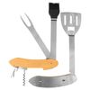 Hit Trophy 5-in-1 BBQ Multi Tool Set (Wood)