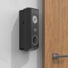 VOMENC Adjustable 0 to 35 Degree Doorbell Angle Mount Compatible with eufy Security Video Doorbell E340 Camera （Black）