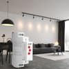 Multifunctional Delay Time Relay, GRT8-M1 Time Relay Delay with 10 Functions DIN Rail Mount AC/DC 12V~240V