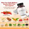 Cayenne Pepper Ginger Turmeric Berberine - Digestion, Gut Heath Support - Made i