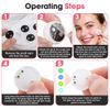 Led Red Light Eye Care Therapy Ems Massager With Gel Patch For Under Eye Wrinkle