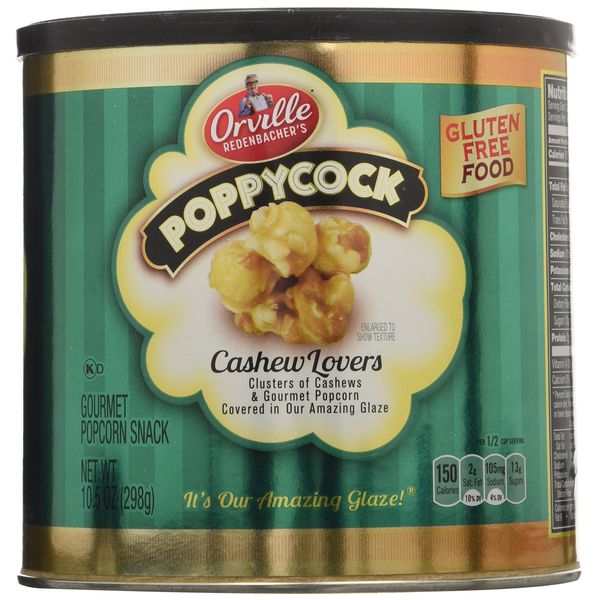 Orville Redenbachers Poppycock Cashew Lovers (1-10.5 oz. can)