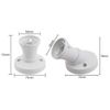 Sdkmah9 Light Bulb Holder Lamp Bases Screw Cap Wall Adapter Converter Socket Ceiling Pendant E27 Fitting Fixing Practical(1)