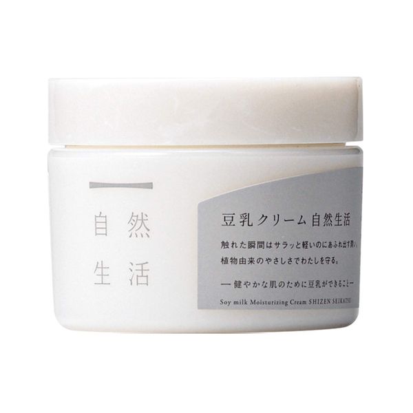 Tofu no Moritaya Soy Milk Cream, Natural Life, 1.8 oz (50 g), 1 Piece Renewal