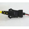 Conntek 4/5-Way Flat Coiled Extension Cord, 4-Feet