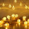 LED Plug in Globe String Lights, Perfect Decorative LED Lights for Indoor Outdoo