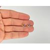 Horseshoe Earrings - 925 Sterling Silver Horse Studs - Rainbow