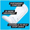 U by Kotex Lightdays Plus Liners, Regular, Fragrance-Free