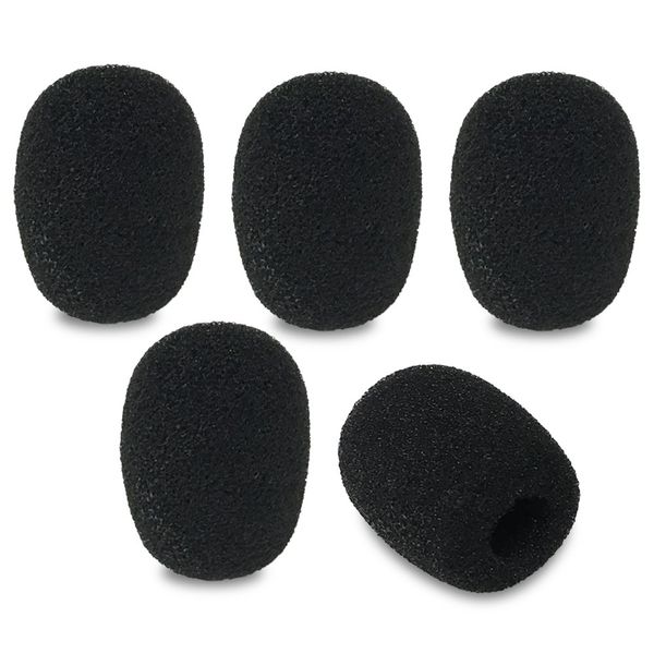 Loveril Pin Microphone Sponge Microphone Windshield Set of 5