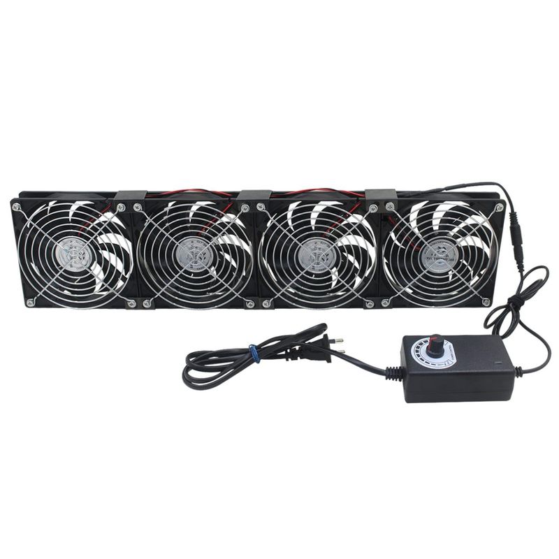 Radiator booster home 220v cabinet cooling fan quiet water radiator ...