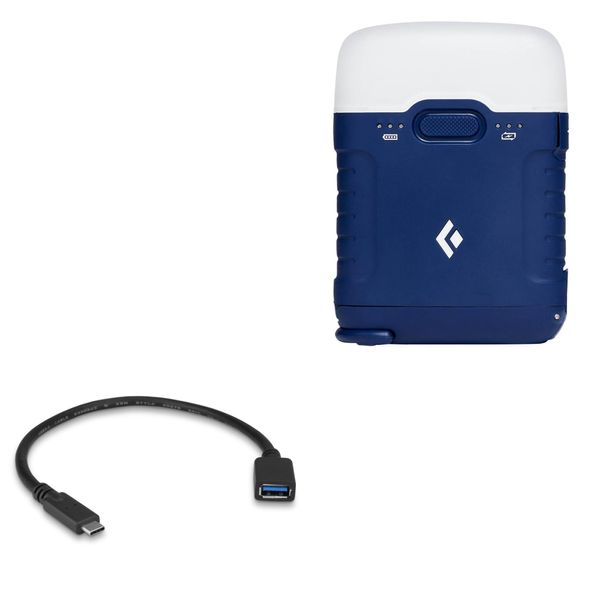 BoxWave Cable Compatible with Black Diamond Volt Lantern - USB Expansion Adapter, Add USB Connected Hardware to Your Phone