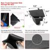 Trunk Cargo Side Storage Organizer Bin Pocket Box w/Cover Fit Tesla Model 3 16+