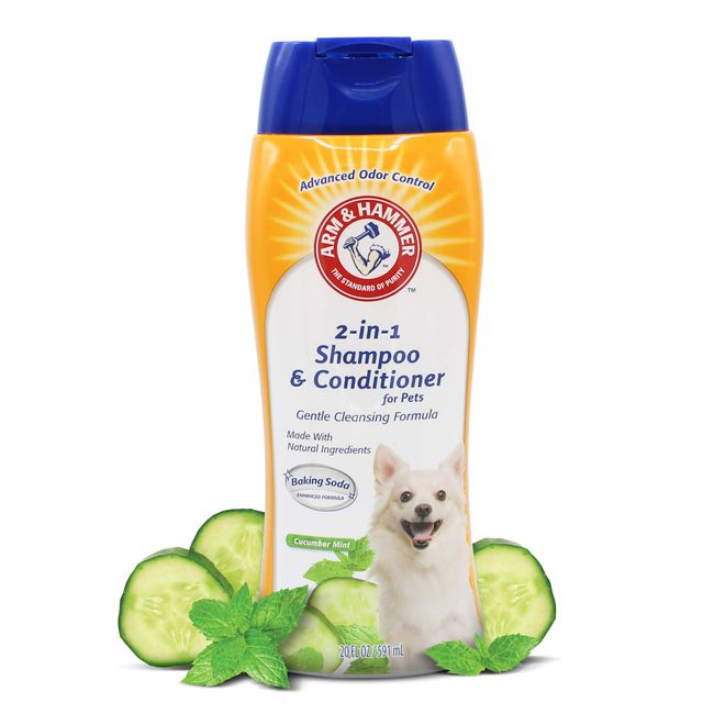 Arm & Hammer 2-in1 Shampoo & Conditioner for Pets - Cucumber Mint