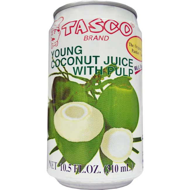 Tasco - Young Coconut Juice With Pulp (310ml) Tasco Coconut Juice