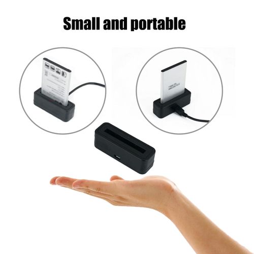 Battery Charging Dock,USB Desktop Dock,Battery Charging Dock,Stand Charger,Easy to Carry,Suitable for V20,Suitable for H990N,F800,BL-44E1F