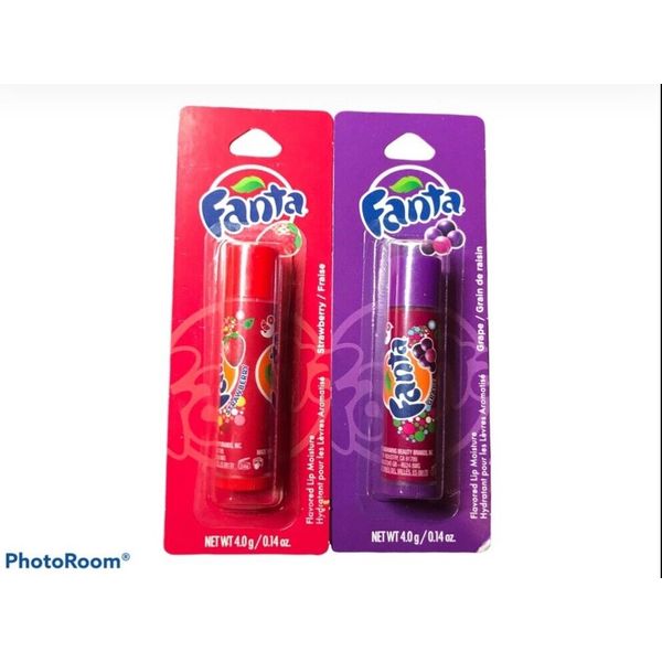 Fanta Flavored Lip Balm 2 Pcs Set