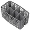 SPARES2GO Cutlery Basket compatible with Siemens Dishwasher (Grey)