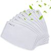 10 Pack PM2.5 5 Layer Carbon Super Fresh Air Face Mask Filter Replacements