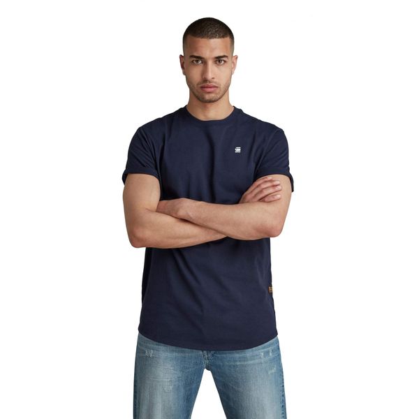 G-STAR RAW Men's Lash T-Shirt, Blue (sartho blue D16396-B353-6067), XL