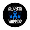 Alopecia Warrior Alopecia Awareness PopSockets Swappable PopGrip