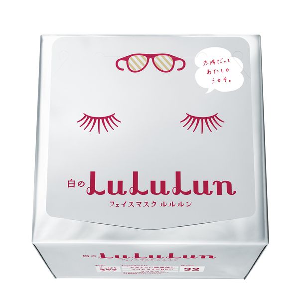 Lululun JAPAN NEW face mask white Rururun 32 pieces (refreshing clarity type)