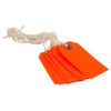 JAM PAPER Gift Tags with String - Small - 3 1/4 x 1 5/8 - Neon Red - 10/Pack