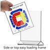 Acrylic Table Tent Menu/Card Holders - 4" x 6"