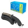 PHILTOP Ceramic Front Brake Pads For Dodge Ram 2500 2000-2002, 4 Pcs replace # D859