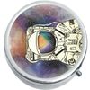 Astronaut Space Colors Medicine Vitamin Pill Box