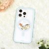 Gourmandies MOFU-66BL iPhone 16 Pro MagSafe Plump Frame Case Blue