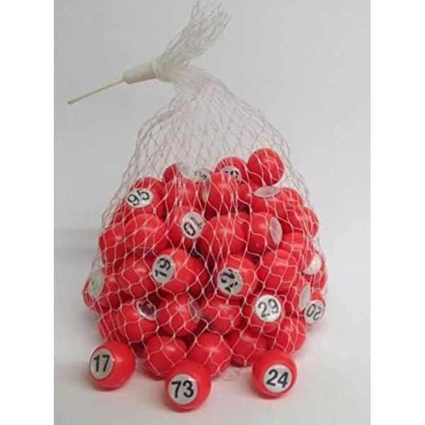 NUMBERED BALLS BINGO BALLS RAFFLE BALLS 1-100