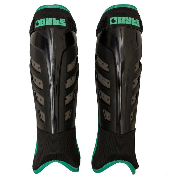 BYTE XR Hockey Shinguards Teal (MEDIUM)