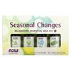 NOW Essential Oils - Seasonal Changes Balancing Essential Oils Kit- 4 Bottles by