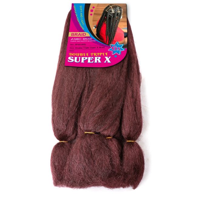 QUE SOFT 6X VALUE PACK JUMBO BRAIDING HAIR