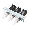 uxcell Interlock Push Button Switch Piano Type DPDT 6 Pin 3 Row