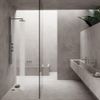 Elan 4 In. Square Shower Drain in Brushed Nickel
