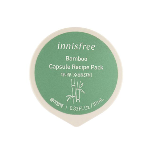 Innisfree Capsule Recipe Pack #Bamboo (Face Mask) 10ml