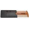 BARBER TOOLS - Antistatic beard and mustache comb whit PU