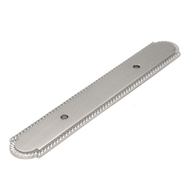 Belwith Products Annapolis Pull Cabinet Backplate Satin Nickel 3"cc P409