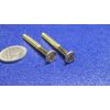 Brass #10  Phillips Flat Head Wood Screw x 2.00" Length, 25 Pcs