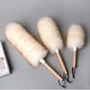 Wool Duster Duster Brush, Car Cleaning Tool, Room Dusting, Soft, Ceiling, Wall Duster, Washable, Easy to Clean (L)