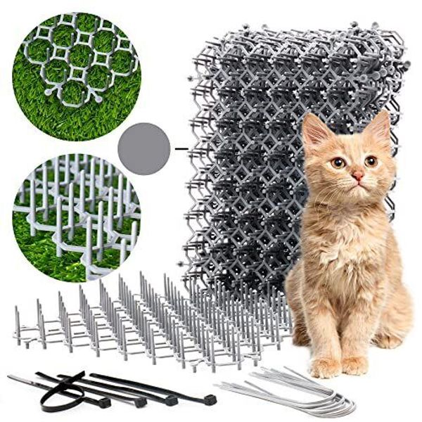 Cat Repellent Outdoor Scat Mat Pet Deterrent Mats for Cats Dogs Pests