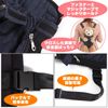 YuHaru Dog Strap with Shoulder Pad (Denim, Blue, S)