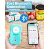 Phomemo D30 Mini Cute Bluetooth Label Maker Sticker Inkless Printer Machine