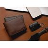 Pristine RFID Blocking Genuine Leather Wallet, Men Slim Wallets with Latest RFID Block Technology, Stop Electronic Pick Pocketing-RFID Blocking Wallet