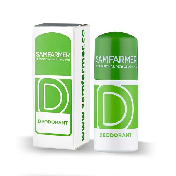 SAM FARMER Deodorant for Teens - Solution for Body Odour - Gentle yet supremely effective anti-perspirant deodorant with added moisture & skin care benefits - Expertly formulated - 50ml (Unisex)