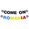 Come On Romania Recyclable Custom Card Party Bunting