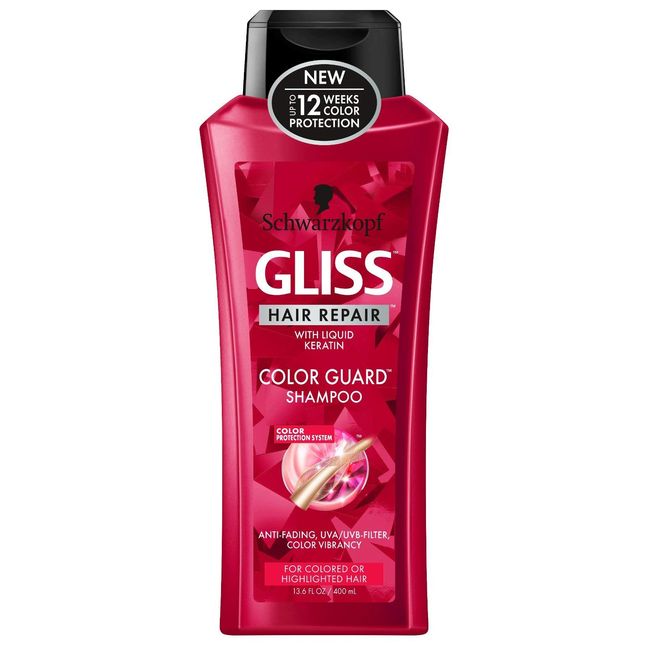 Gliss Shampoo Color Guard 13.6 Ounce (400ml) (2 Pack)