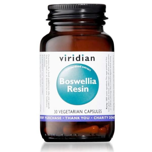 Viridian Boswellia Resin 30 Veg Caps